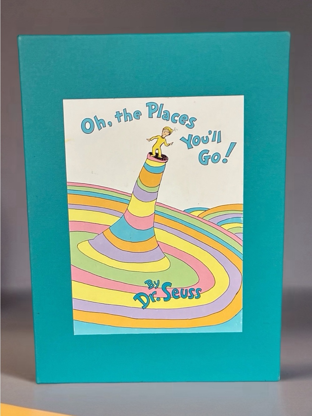 Dr. Seuss “Oh, The Places You’ll Go!” Hardcover Book, Special Slipcover Edition